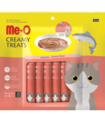 Me-O Creamy Salmon Cat Treats - Image 3