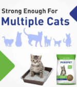 Purepet Lavender Clumping Cat Litter - Image 2