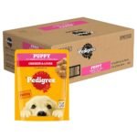 Pedigree Puppy Wet Dog Food, Chicken Chunks in Gravy, 70GM