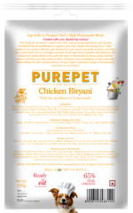 PurePet Chicken Biryani Fresh Dog Food, 100gm - Image 9