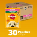 Pedigree Chicken Liver & Vegetables chunks in gravy 70gm
