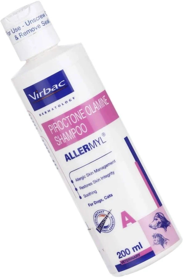 shopping (2) ALLERMYL Advanced Dermatology Shampoo – Piroctone Olamine-Based Skin Lipid Complex for Atopic Dermatitis in Dogs & Cats - Image 1
