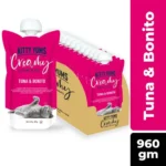 Kitty Yums Kitten & Adult Creamy Lickable Cat Treat 80Gm Pack | Tuna & Bonito Flavour | Creates a Better Bond | Antioxidants Boost Immunity | Better Brain & Eyesight Development - Image 4