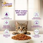 Mankind PetStar Adult Cat Food – Tuna Flavour (1 Kg) | Complete & Balanced Nutrition with Taurine for Urinary, Digestive & Heart Health - Image 5