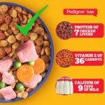 Pedigree Puppy Dry Dog Food, Chicken & Milk, - Image 3