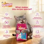 Mankind PetStar Kitten Cat Food – Ocean Fish Flavour (1 Kg) | Complete & Balanced Nutrition for Healthy Growth, Hairball & Digestive Care - Image 7