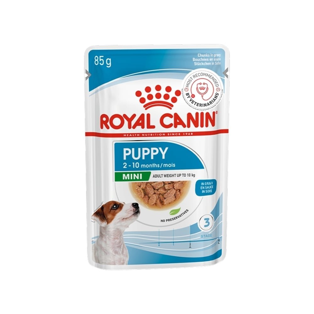 7d188c81-8e07-43f3-9aa6-f4ce81ed02c5 Royal Canin Mini Puppy Food, Wet Supports Immune System, Brain development & digestive health - Image 1