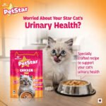 Mankind PetStar Chicken Gravy Wet Cat Food for Kittens (1–12 Months) | DHA & Taurine Support | 85 g Pouch, Pack of 15 - Image 3