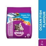 Whiskas Adult (1+ Years) Dry Cat Food, Ocean Fish Flavour