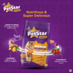 Mankind PetStar Adult Cat Food – Salmon Flavour (2.8 KG) | Complete Nutrition with Taurine & Omega for Urinary, Digestive & Heart Healt - Image 4