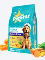 Mankind Petstar Adult Dry Dog Food (High Protein) Salmon & Rice Flavor, 1kg Pack | Improves Muscle & Strength, Supports Immunity, Protects Liver & Kidney Amazon's Choice - Image 2