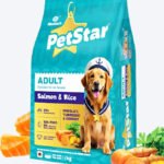 Mankind Petstar Adult Dry Dog Food (High Protein) Salmon & Rice Flavor, 1kg Pack | Improves Muscle & Strength, Supports Immunity, Protects Liver & Kidney Amazon's Choice