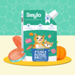 Smylo Summer Cooler, Hydration Rich Fish Bone Broth for Cats (100ml x 3 Packs) | Best with Dry Food | Rich in Collagen for Bones & Joints | Omega 3 & 6 for Shiny Fur & Coat | Cat Food Topper 7% off