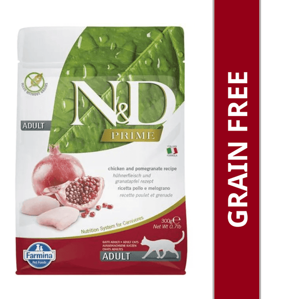 Farmina_3_8573eae7-16d8-4986-a5d9-4e717e051e04-979240_600x FARMINA N&D Prime Dry Cat Food, Kitten, Grain-Free, Chicken and Pomegranate - Image 1