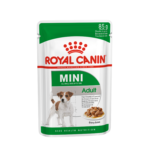 Royal Canin Mini Adult Dog Food, 85 Grams, Pack of 12 Sachet, Supports Weight Management, Strong Bone and Joint Health, Provides Optimal Health Support