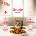 Mankind PetStar Kitten Cat Food – Tuna Flavour  | Complete & Balanced Nutrition for Healthy Growth, Digestive & Hairball Care - Image 6