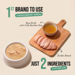 Zoomies wet stuff chicken in bone broth 80gm - Image 5