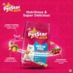 Mankind PetStar Kitten Cat Food – Ocean Fish Flavour (1 Kg) | Complete & Balanced Nutrition for Healthy Growth, Hairball & Digestive Care - Image 3