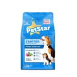 Mankind PetStar Starter Dry Dog Food (High Protein) for Mother & Puppy, 1kg Pack | Improves Muscle & Strength, Supports Immunity, Protects Liver & Kidney | Gestation/Lactation Support 46% off