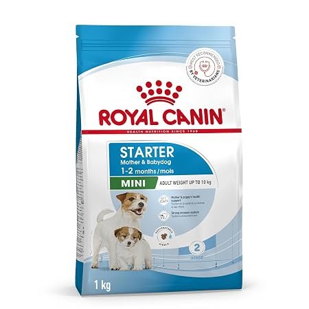 r1 Royal Canin Mini Starter, Mother & Babdog Food, 1 Kg, Dry Food, Supports Complex Natural Defence & digestive health, Provides Gestation/Lactation Support, Supports Easy rehydration - Image 1
