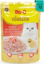 Me O Delite Tuna with Crab Sticks in Jelly Cat Wet Food - Image 2