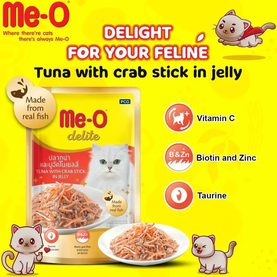 shopping (7) Me O Delite Tuna with Crab Sticks in Jelly Cat Wet Food - Image 1
