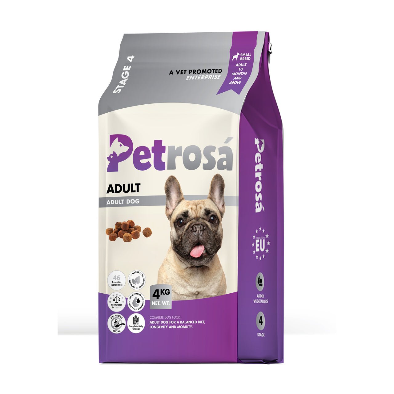 smalladultfront Small Breed Adult Dog Food (10 Months & Above), Complete & Balanced High Protein Dry Dog Food with DHA & Prebiotics, Supports Joint Health, Digestion, Skin & Immunity – 800 gm 14% off - Image 1