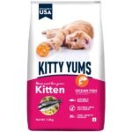 Kitty Yums Kitten(1-12 Months) Dry Cat Food, Ocean Fish